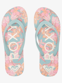 3 Tahiti Flip-Flops Green ARJL100869 Roxy