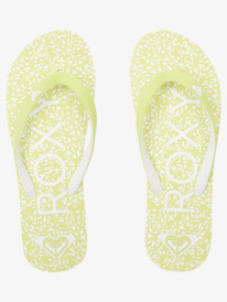 3 Tahiti Flip-Flops White ARJL100869 Roxy