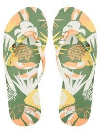 2 Portofino Flip-Flops Green ARJL100870 Roxy