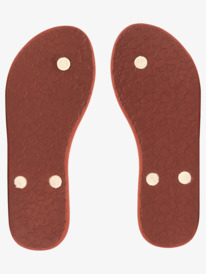 4 Portofino Flip-Flops Brown ARJL100870 Roxy