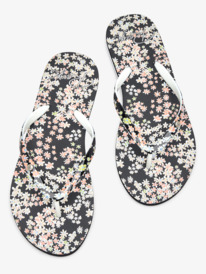 7 Portofino Flip-Flops Black ARJL100870 Roxy