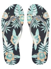 3 Portofino Flip-Flops Blue ARJL100870 Roxy