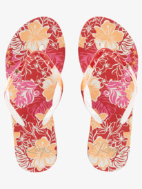3 Portofino Flip-Flops Red ARJL100870 Roxy