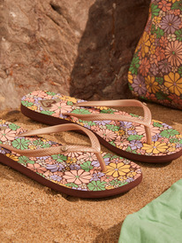 1 Bermuda Print - Sandales pour Femme Marron ARJL100871 Roxy