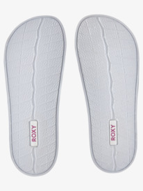 4 Slippy Sandals White ARJL100909 Roxy