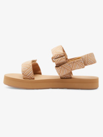 2 ROXY Cage - Sandales pour Femme Beige ARJL100930 Roxy
