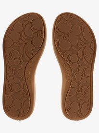 3 Lizzie Print - Sandales pour Femme Blanc ARJL100938 Roxy