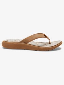 1 Lizzie Print - Sandales pour Femme Blanc ARJL100938 Roxy