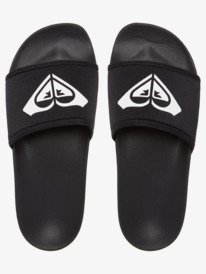 2 Slippy Neo Slide Sandals Black ARJL100949 Roxy