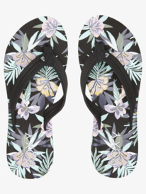 3 Vista Loreto Flip-Flops Black ARJL100953 Roxy
