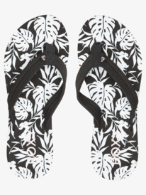 roxy, Vista Loreto Flip-Flops, BLACK/WHITE (bkw) Vista Loreto - Sandals for Women ARJL100953