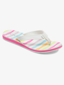 3 Vista Loreto Flip-Flops Red ARJL100953 Roxy