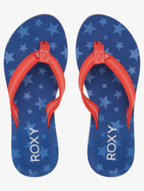 6 Vista Loreto Flip-Flops Orange ARJL100953 Roxy