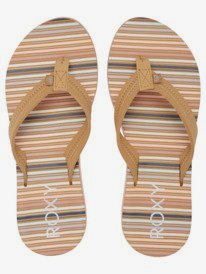 3 Vista Loreto Flip-Flops Beige ARJL100953 Roxy
