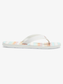 1 Vista Loreto Flip-Flops White ARJL100953 Roxy