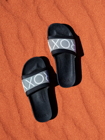 roxy, Womens Slippy Water-Friendly Sandals, BLACK (bl0) Slippy LX - Slider Sandals for Women ARJL100977