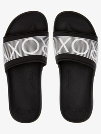 roxy, Womens Slippy Water-Friendly Sandals, BLACK (bl0) Slippy LX - Slider Sandals for Women ARJL100977