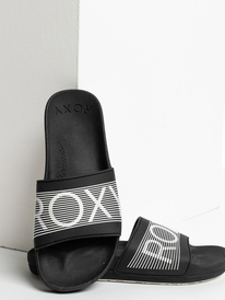 3 Womens Slippy Water-Friendly Sandals Black ARJL100977 Roxy