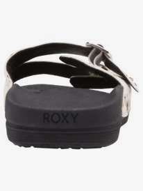 5 Womens Slippy Nina Sandals Black ARJL100980 Roxy