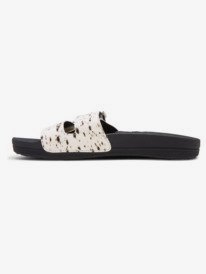 2 Womens Slippy Nina Sandals Black ARJL100980 Roxy