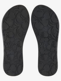 3 Malia Flip-Flops Black ARJL100995 Roxy