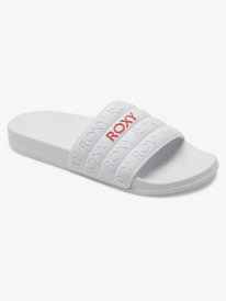 3 Slippy - Sandales pour Femme Blanc ARJL100999 Roxy