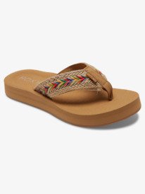 roxy, Rosarito Flip-Flops, TAN (tan) Rosarito - Flip-Flops for Women ARJL101005