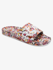 roxy, Womens Slippy Slider Sandals, MAGENTA PURPLE (map) Slippy - Slider Sandals for Women ARJL101011