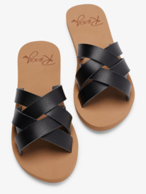 7 Womens Rhea Sandals Black ARJL101029 Roxy