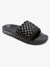5 Slippy Puff - Sandali da Donna Black ARJL101052 Roxy