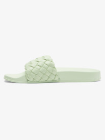2 Slippy Puff Sandals Green ARJL101052 Roxy