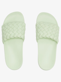 3 Slippy Puff Sandals Green ARJL101052 Roxy