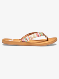 1 Porto Raffia - Sandalen für Frauen Orange ARJL101092 Roxy