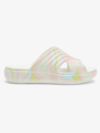 1 Roxy Rivie Print Sandals Pink ARJL101103 Roxy