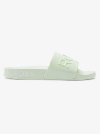 4 Slippy Jelly Sandals Green ARJL101117 Roxy