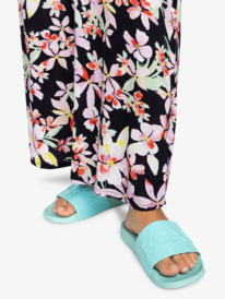 2 Womens Slippy Jelly Sandals Blue ARJL101117 Roxy