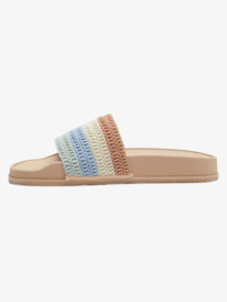 4 Slippy Crochet Sandals Blue ARJL101130 Roxy