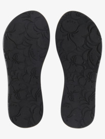 4 Porto Slide Slider Sandals Black ARJL101135 Roxy