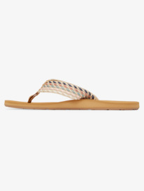 2 Tidepool Rope Sandals Beige ARJL101140 Roxy