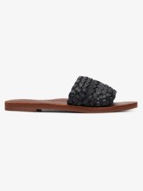 2 Arabella Sandales en cuir Noir ARJL200759 Roxy
