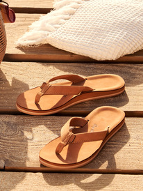 1 Lorraine 2022 - Leather Sandals for Women  ARJL200779 Roxy