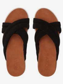 2 Veria - Ledersandalen  für Frauen Schwarz ARJL200806 Roxy