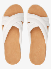 9 Veria - Ledersandalen  für Frauen Weiss ARJL200806 Roxy