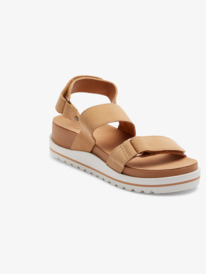 roxy, Himari Sandales en cuir, TAN (tan) Himari - Sandals for Women ARJL200807