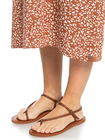 4 Womens Elise Sandals Beige ARJL200821 Roxy