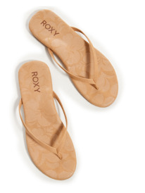 5 Gabbie - Tongs pour Femme Beige ARJL200834 Roxy