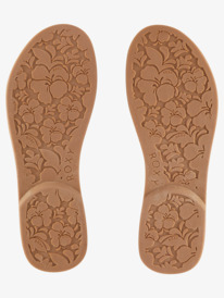 4 Gabbie - Tongs pour Femme Blanc ARJL200834 Roxy