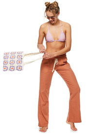 7 Oceanside Flared Pants Brown ARJNP03006 Roxy