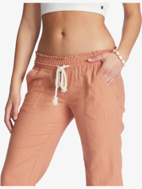 13 Oceanside Flared Pants Brown ARJNP03006 Roxy