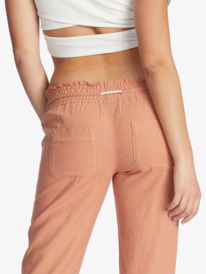 14 Oceanside Flared Pants Brown ARJNP03006 Roxy
